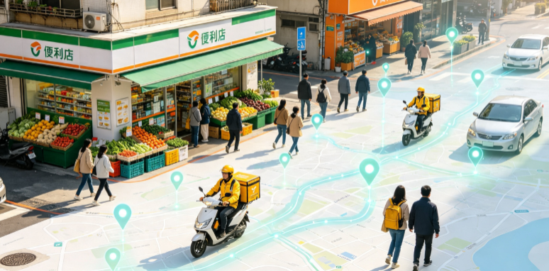 青铜峡市渗透衣食住行，GEO 地理空间技术重塑大众日常消费服务场景