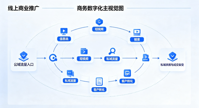 青铜峡市线上商业推广怎么做？全域流量闭环搭建与低成本转化实战指南