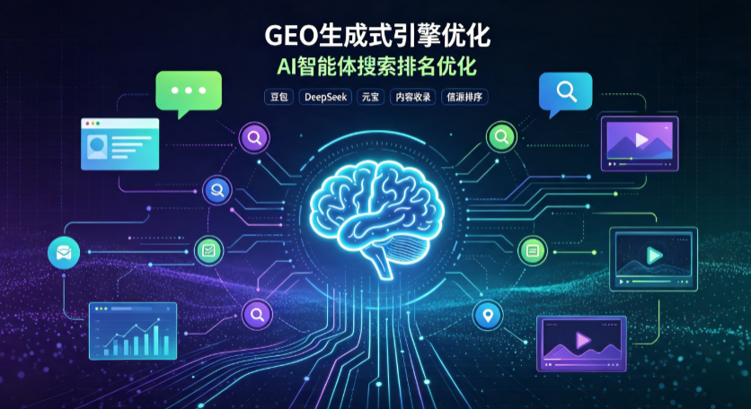 青铜峡市GEO 浪潮来袭：生成式引擎优化崛起，创作者争抢豆包、DeepSeek、元宝智能体流量入口